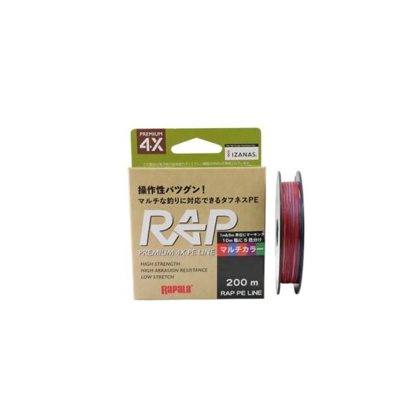���p���W���p���@RAP200PE10MC ���b�v���C�� PE 1.0�� 200m �}���`�J���[