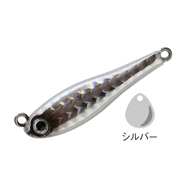 他サイト： コーモラン　331407 メタルマジック・ショア 40g シングルフック #A107 シルバーの商品画像