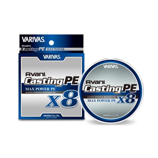 10号 400m アバニ キャスティングPE Si-X X8 VARIVAS アバニ キャスティングPE Si-X X8 | ライン,PE | FEED