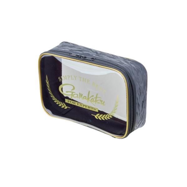 ●水、シブキ、汚れ、摩擦に強く手入れが簡単。●バッグ、バッカン類の容量を損なわない収納が可能。●クリア仕様で視認性抜群。※ファスナーの引手には過度の負荷をかけないでください。破損につながります。Gamakatsuがまかつ　GM2564 リパ...