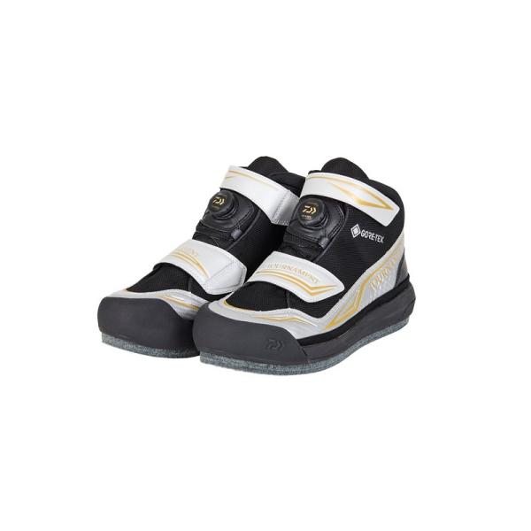 ダイワ ダイワ TM-2601G トーナメント GORE-TEX シューズ スパイクフェルト シルバー 27.0cm【在庫限り特価】【秋冬物衣料大処分】 釣り