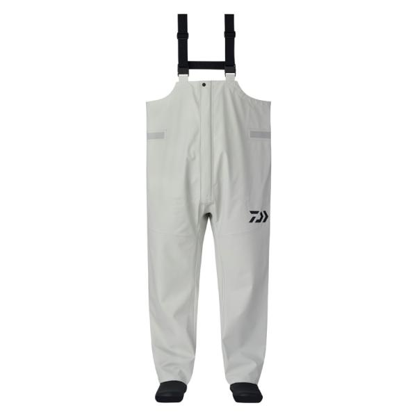 ダイワ　DR-6225P オーシャンレインサロペット ライトグレー 2XL