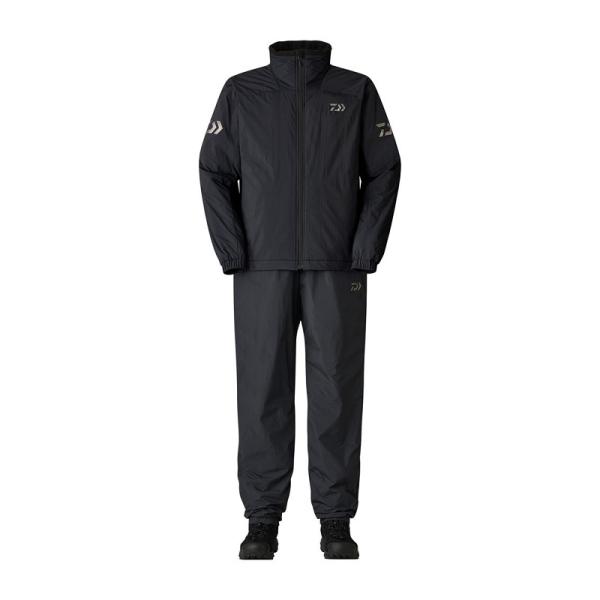ダイワ　DI-5225 CORDURA ウォームアップスーツ ブラック XL【釣り　防寒着　防寒ウェア　防寒インナー】
