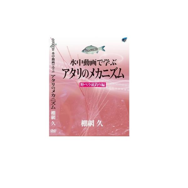 ビデオメッセージ DVD 棚網久 水中映像で学ぶアタリのメカニズム野ベラ底釣り編 VM-0370 / ヘラブナ釣り