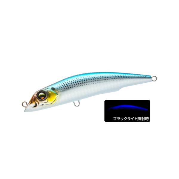 他サイト： デュエル　F1255-MKBK アイルマグネット TG ダーター 125F 125mm 09 MKBK マットケイブルーコノシロの商品画像
