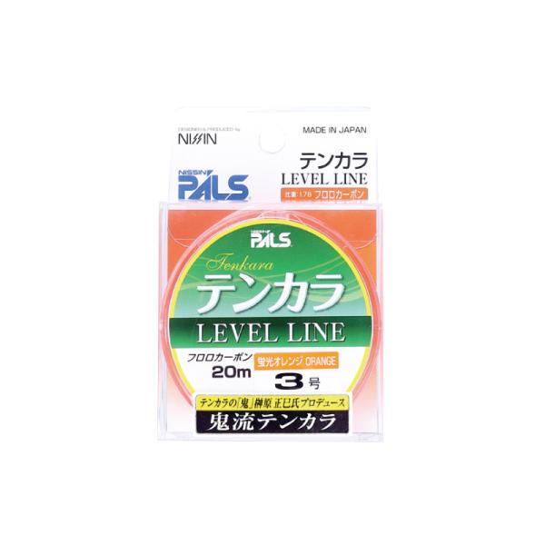 宇崎日新　PALS 鬼流テンカラライン 20m 3号 オレンジ
