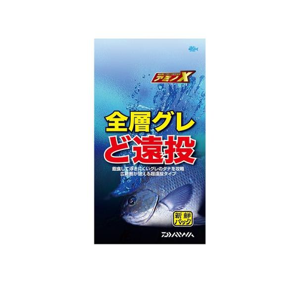 広範囲が狙える超遠投タイプ白く見えるのがムギを砕いた「砕ムギ」。粒状で深いタナまで届きます。■遠投性に優れた超遠投タイプ■比重のある素材も配合され、深いタナまで攻めることが可能。近年、飽食して浮きにくくなった深いタナに潜むグレを攻略できる。...