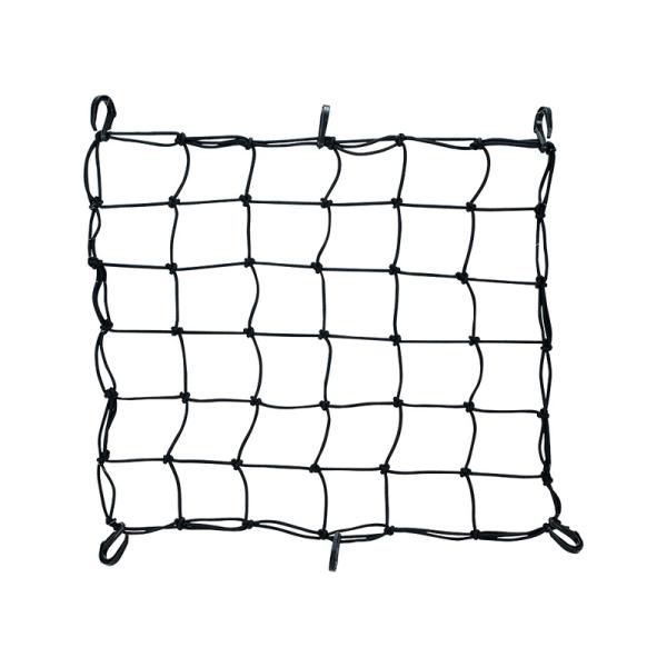 荷崩れ防止のクーラー専用ネット。シークールキャリー専用荷崩れ防止ネット着脱可能なフック（6個）で好みのポジションに固定可能大型サイズ（55×55cm）で市販のキャリーにも使用可能DAIWA　CP LUGGAGE NETダイワ　CP ラゲッジネット