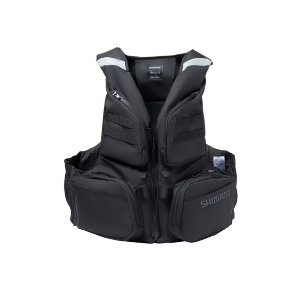 シマノ（SHIMANO） VF-142Z フローティングベスト XL ブラック : 釣具