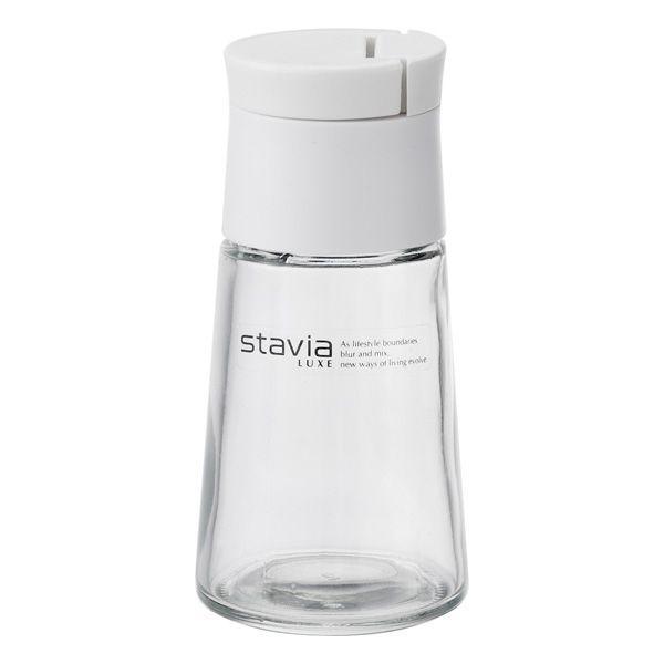 他サイト： 調味料入れ 塩・こしょう入れ 80ml ホワイト ｜ ソルト＆ペッパー スパイス容器 塩コショウ入れ スパイスボトル スタビアリュクス 卓上の商品画像