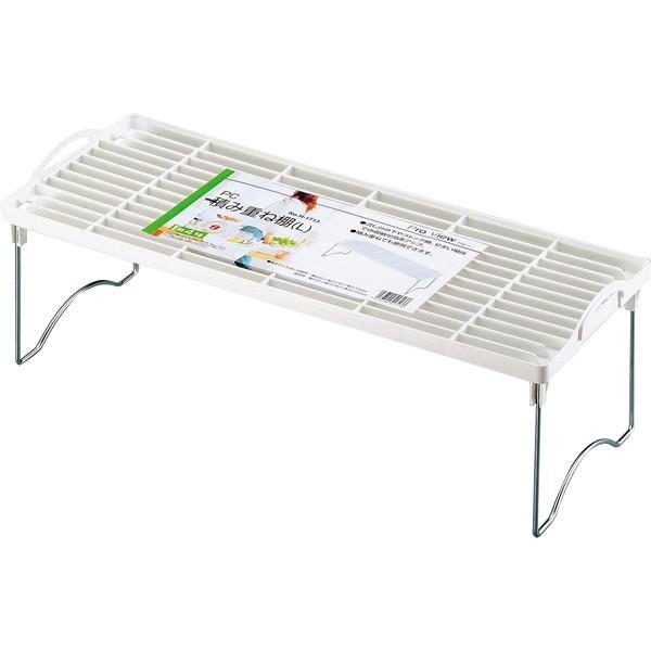サイズ（約）:60.5×24×高さ21.5cm　（収納時）60.5×24×高さ7cm材質:樹脂部/ポリスチレン（耐熱温度70度）　金属部/鉄（クロムめっき）耐荷重（約）:4kg品番:H1713製造国:日本メーカー:パール金属シンク収納 キッ...