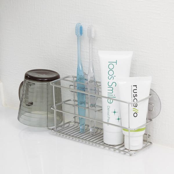 ステンレス歯 ブラシホルダー 吸盤 081 歯ブラシスタンド びーんず生活雑貨デポ 通販 Paypayモール
