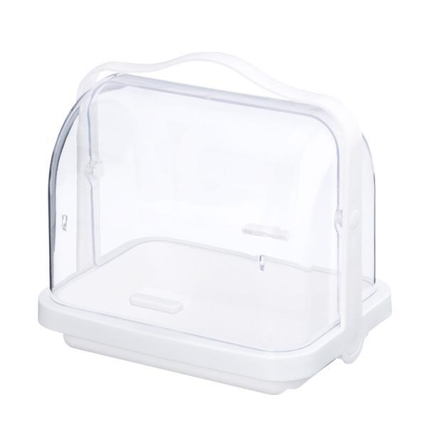 サイズ（約）:幅25.4×奥行19.4×高さ24.3cm重量（約）:855g材質:底・ハンドル・ツマミ・回転軸 / PP　フード / PS手持ち耐荷重（約）:5kg耐熱温度:底・ハンドル・ツマミ・回転軸 / 120度　フード / 70度製造...