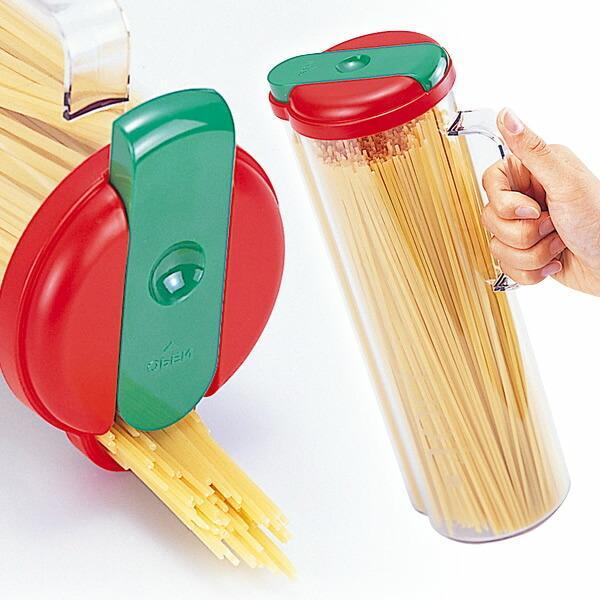 保障できる パスタケース 調味料ケース ガラス製 パスタ保存瓶 おしゃれキャニスター Tech Muhoko Org