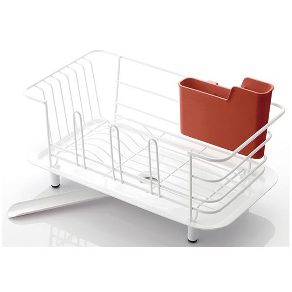 水切りかご アルバーノ ディッシュドレイナー スリム ホワイト おしゃれ 水切りラック Arbano びーんず生活雑貨デポ 通販 Paypayモール