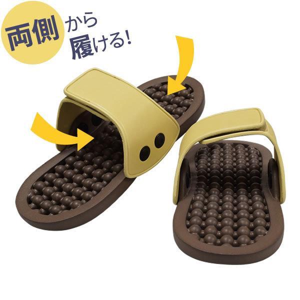 サイズ（約）:幅26×奥行10×高さ8cm（片足）適応サイズ（約）:22.5〜27.0cm材質:本体/EVA樹脂　ボタン/ABS　面ファスナー/ナイロン品番:FIN-962製造国:中国メーカー:ファイン玄関 つっかけ スリッパ 勝手口 掃き...