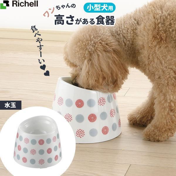 リッチェル ワンちゃんの高さがある食器 S 小型犬用 水玉 高さのある ドッグフード 入れ ご飯 餌 フードボウル 高い スタンド 台 食事 びーんず生活雑貨デポ 通販 Yahoo ショッピング