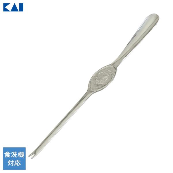 貝印 Kai Kitchen かにスプーン DH-8200 ｜ カニ 蟹専用 食洗機対応