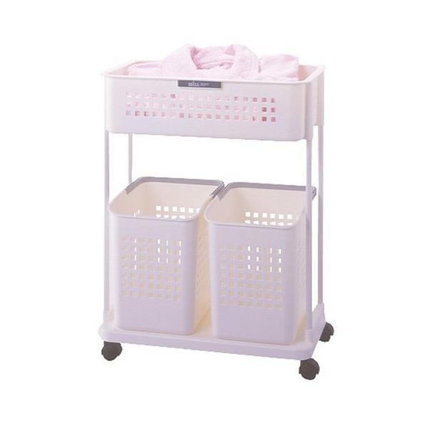 サイズ: 幅55×奥行34×高さ72.5cm重量: 約3.9kg材質: 本体/ポリプロピレン、パイプ/鉄(樹脂コーティング)、キャスター/ポリプロピレン、ポリアミドメーカー:アスベル洗濯かご 洗濯カゴ 洗濯物入れ キャスター 脱衣かご 脱衣...