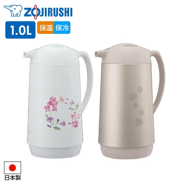 サイズ（約）:幅13.5×奥行18×高さ26.5cm口径（約）:3.5cm容量（約）:1L重量（約）:800g保温効力（10時間）:66度以上保冷効力（10時間）:8度以下製造国:日本メーカー:象印