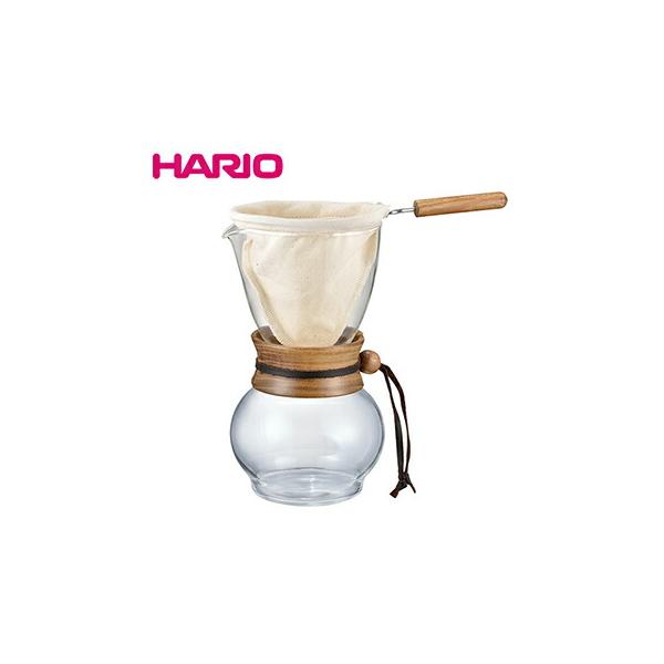 ドリップポット・ウッドネック 【 珈琲 コーヒー ドリップ ネルドリップ 3〜4杯用 ハリオ hario 】 LF557B07b000 爆買