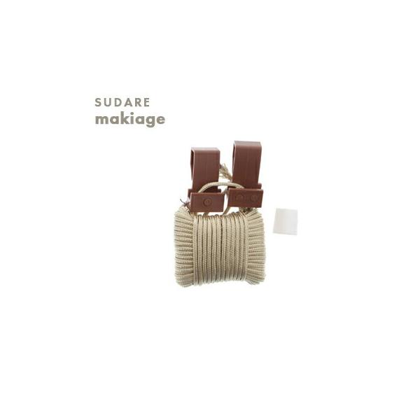 外吊りすだれ対応のオプションパーツです。簡単取り付け、すだれがスムースに巻き上がります。1セット入サイズ(約) 28×50×25mm巾176cm、長さ180cmまでの天然すだれ用重量(約)40g材　質本体：ポリプロピレン滑車：ポリアセタール...