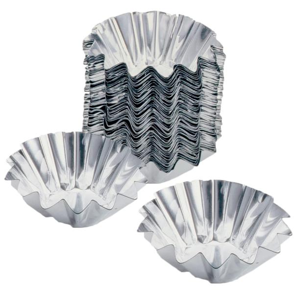 カラー：04.)プチマドレーヌ型 アルミサイズ：シルバースタイル：04.)プチマドレーヌ型 アルミサイズ:外径約6.5(底径3)x高2.6cm本体重量:約90g(120セット)素材・材質:アルミ箔生産国:日本生地を流し込んでオーブン焼くこと...