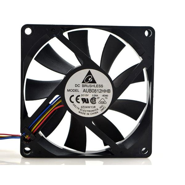 AIRSPAT ACE-800Y 冷却ファン 2個セット Delta AUB0812HHB 8015 12V 0.24A 8cm CPUファン CPUクーラー