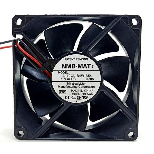 新品 NMB 8025 12V 3110GL-B4W-B54 8cm ファン : EmonoStore - 通販