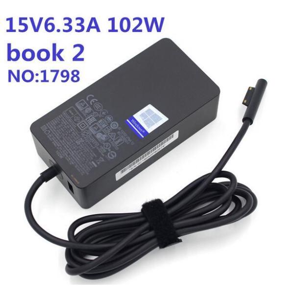 新品 Surface book 2 1798 102W 15V6.33A ACアダプター : EmonoStore