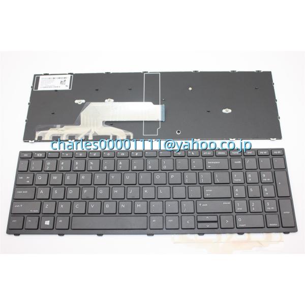 純正新品　HP ProBook 450 G5 455 G5 470 G5 650 G4  L09594-291日本語キーボード 枠あり 黒
