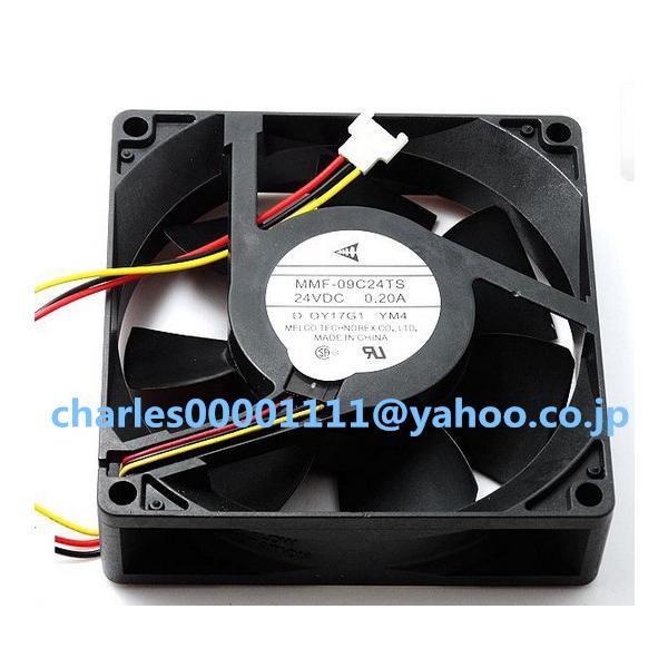 新品 Mitsubishi 24V 9025 MMF-09C24TS/09B24DH/09D24TS 冷却ファン