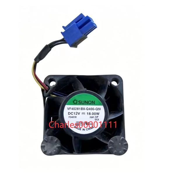 新品 SUNON VF40281BX-Q400-Q9I ファン  18W DC12V 4028 4穴/6穴 選択可