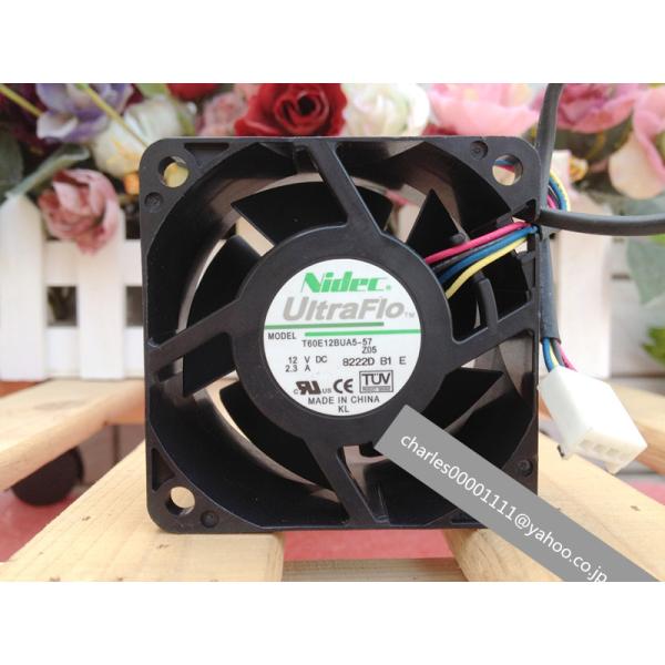 6インチ 2速ファン 12V NIDEC 6038 6CM 12V 2.3A T60E12BUA5-57 ファン : EmonoStore - 通販
