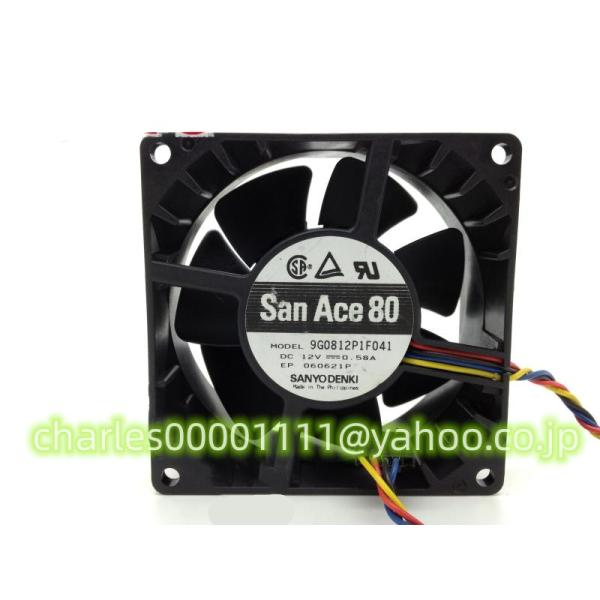 SANYO 9G0812P1F041 8CM 8038 12V 0.58A 冷却ファン : EmonoStore