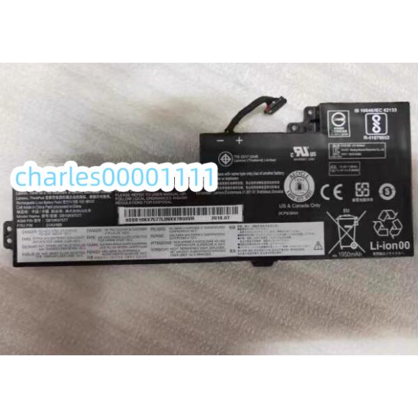 新品 Lenovo T470 T480 01AV420/419用 内蔵バッテリー 01AV421 01AV489