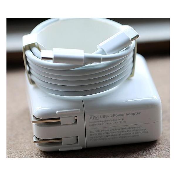 5個新品Type-C 61W MacBookPro電源互換Mac ACアダプタ 新品 61w (A1947) USB-C 電源充電器 18年19年 MacBook Pro 13インチ