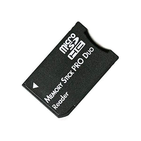 送料無料 変換アダプター microSDHCカード to メモリースティック PRO Duo 並行輸入 バルク品 ノーブランド