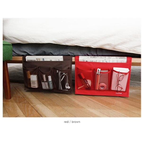 商品サイズ：33×24cm（差し込み部を含みません）こたつやベッドのサイドポケットに!!ポケットには大サイズを1つと、メッシュ素材の小ポケット3つをご用意大サイズにはA4サイズのものが収納でき、雑誌や新聞、タブレットなども収納できますポケッ...