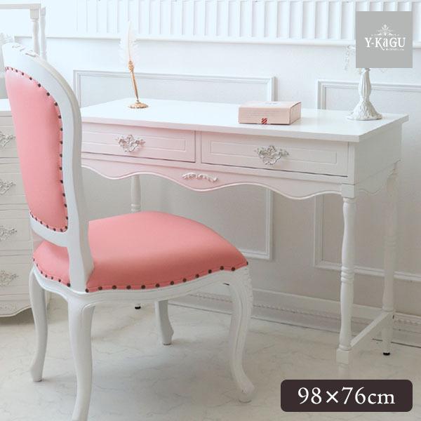 デスクコンソール パソコンデスク 机 輸入家具 おしゃれ 白家具 姫系 フレンチマルシェ B Trad 4k Sho 0019 輸入家具屋さん Com 通販 Yahoo ショッピング