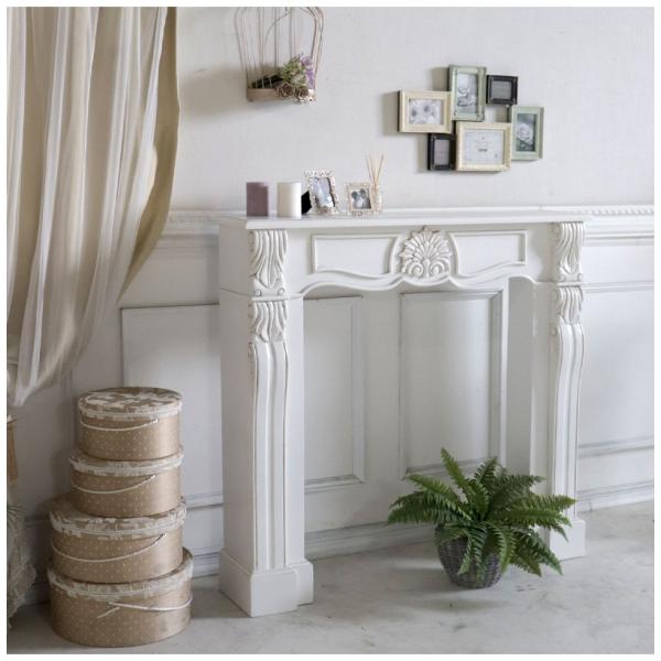 マントルピース コンソール 台 スリム おしゃれ 木製 ロココ 白 クィーンプリンセス 開梱設置付き Buyee Buyee 日本の通販商品 オークションの代理入札 代理購入