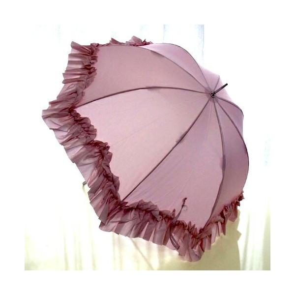 プリンセスフリル傘 25 Off ピンク