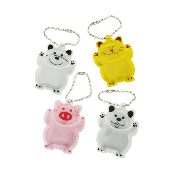アニマルリフレクター 景品 ばらまき 販促 ノベルティ 記念品 粗品 S2951