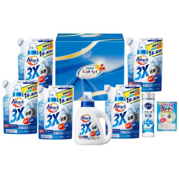 Kao（花王） 洗剤セット トリプル抗菌クリア洗剤ギフト ACX-50