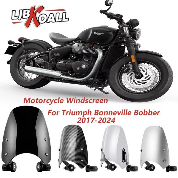 並行輸入品】 トライアンフボンネビルボバー用ウィンドスクリーン