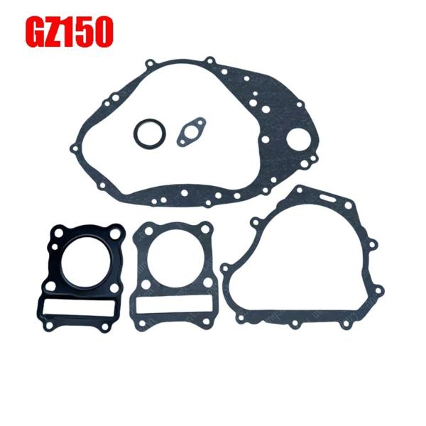 【並行輸入品】 バイクフルガスケットキットスズキ Haojue Qingqi GZ150 EN150 150cc シリンダーブロックエンジンクランクケースヘッドカバークラッチガスケッ