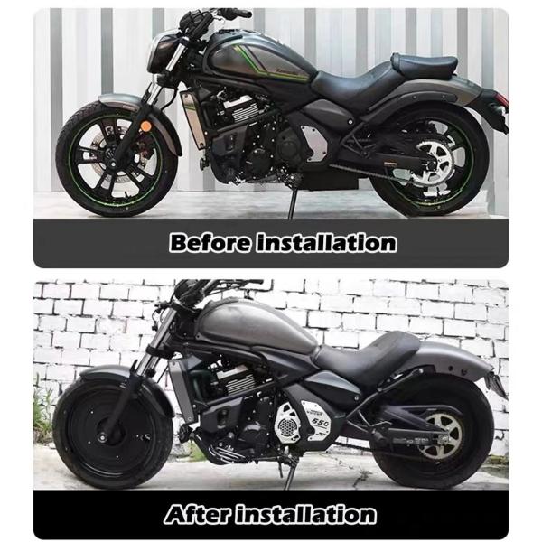 並行輸入品】バイク密閉ホイールハブカバーフロントリアホイール