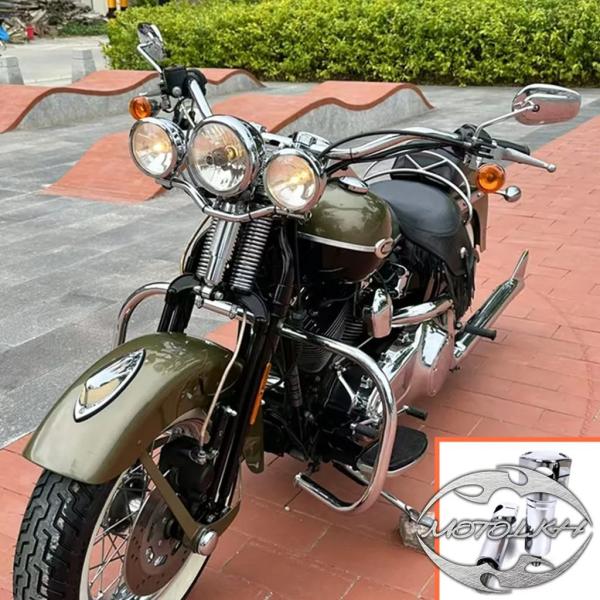 並行輸入品】バイクレイズ 5 インチライザーキットハーレーソフテイル
