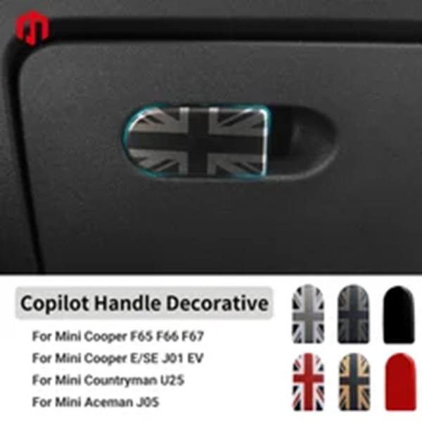 【並行輸入品】グローブボックスハンドル装飾収納ボックスステッカーミニクーパー F65 F66 J01 J05 U25 F67 スタイリングインテリアアクセサリー