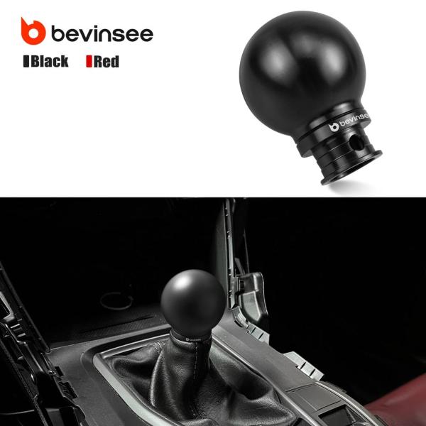【並行輸入品】BEVINSEE ロープロファイルシフトノブキット ホンダ シビック タイプR/シビックSi/シビック/CRZ/フィット/ジャズ アキュラ RSX/RSX-S用